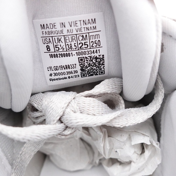 NEW Reebok Classic Nylon Slim Sneakers 100033441 Steely Fog/SteelyFog - Picture 6 of 14